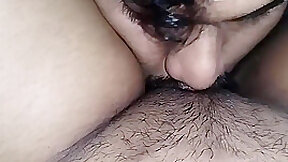Indian Couple Pussy Licking Oral Sex With Cum Inside