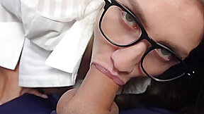 Naughty Coworker Takes My Huge Shaft Deep on Couch