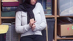 Muslim Arab teen 18+ Gets Facial After Shoplifting And Sucking Dick