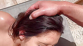 Catalina Ossa needs tanning oil and rough sex