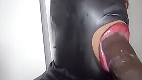 Ebony In Latex