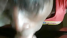 Black Slut Begs For My Cum