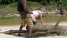 White Wife Goes to Africa For Some Real Hard Pine Wood