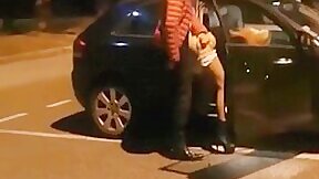 orgasme lors d un dogging sur le parking