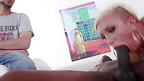 Blonde Wife Skylar Xtreme Wants The Black Cock to Stuff Her Holes